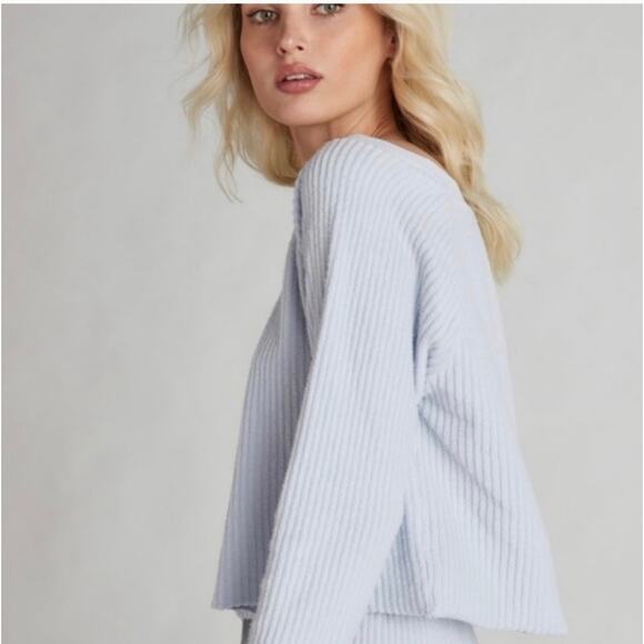 Wildfox Tilda Oversized Light Blue Sweater NWOT - Picture 11 of 11